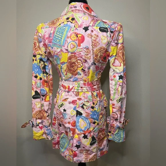 FIORUCCI 2005 Collection Art Trench Coat *EUVC* - Picture 5 of 10